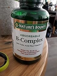 B COMPLEX W/C TABLET 125CT NAT BOUNTY