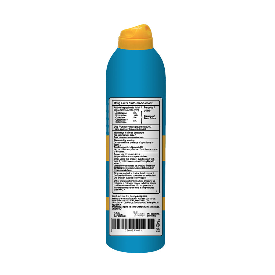 Australian Gold Continuous Spf#50 Spray Extreme Sport 6oz