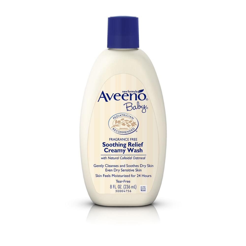 AVEENO BABY SOTHING HYDRATN CRMY WSH 8OZ