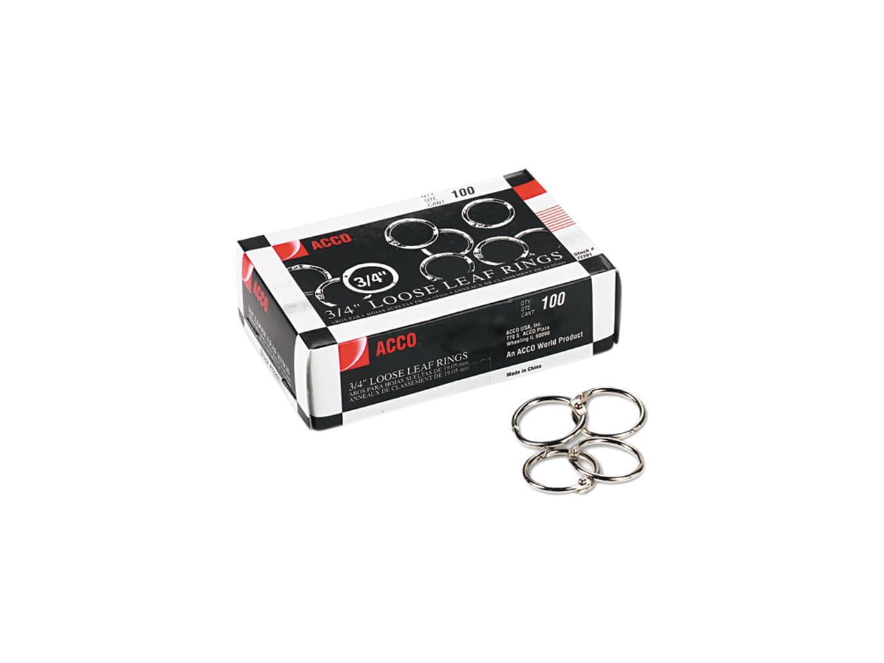 Ava 1.5" Book Rings, 3 count