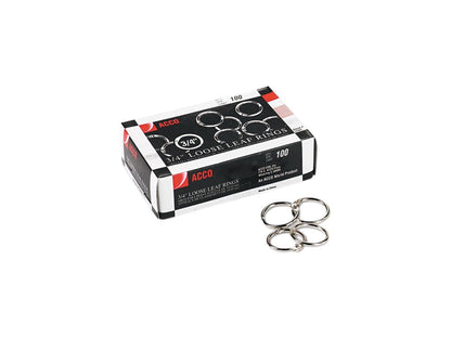 Ava 1.5" Book Rings, 3 count