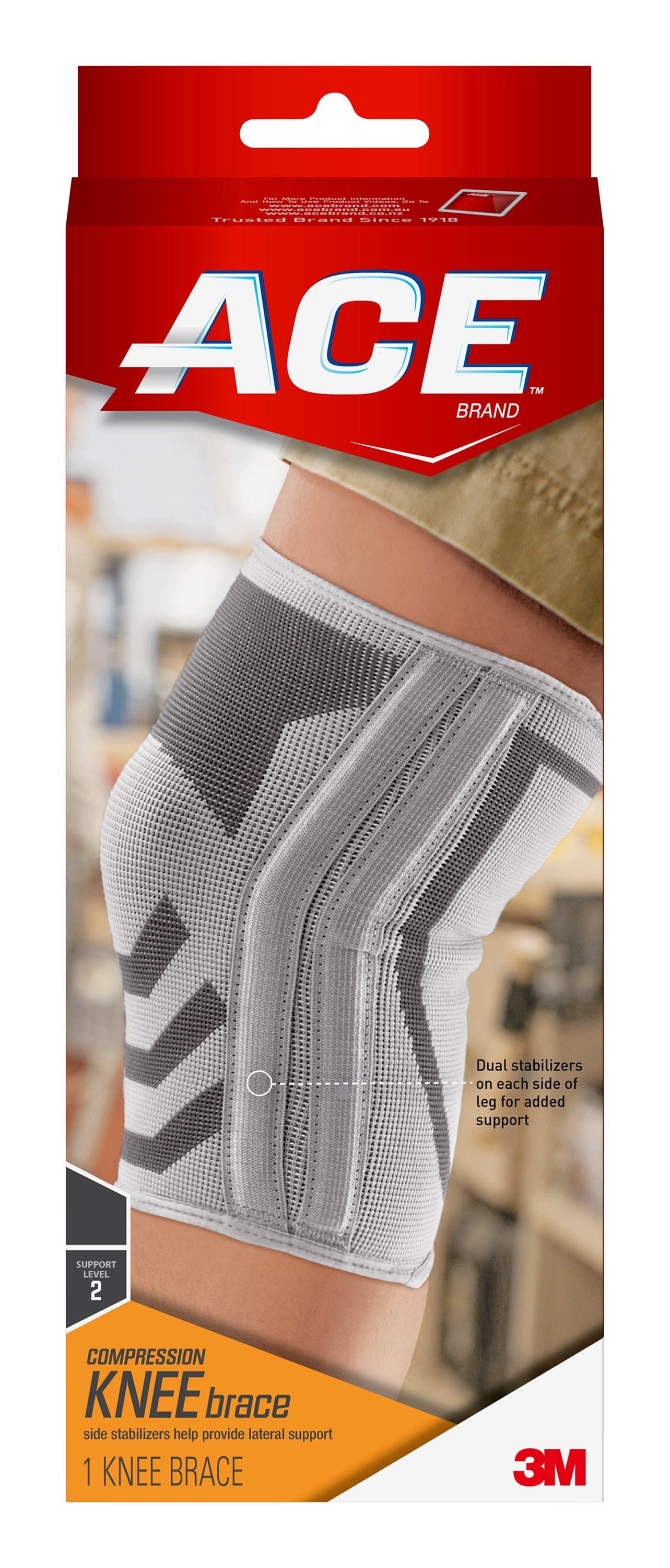 ACE KNEE BRC SB S/S MD