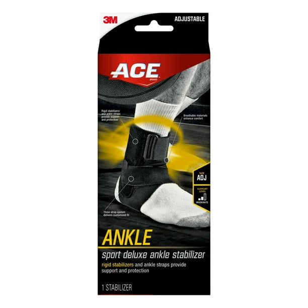 ACE COMPRESSION ANKLE SPT SB L/XL