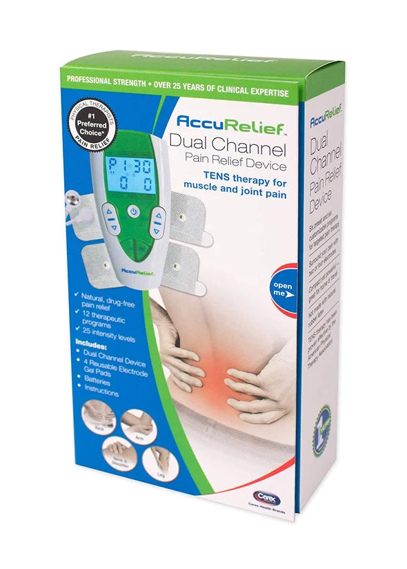 ACCURELIEF DUAL CHANNEL TENS ACRL-3001