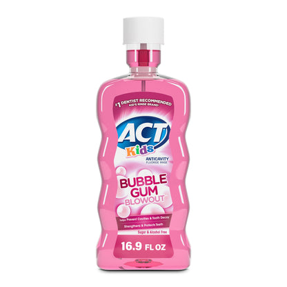 ACT KIDS TOOTHPASTE BUBBLE GUM 4.6OZ