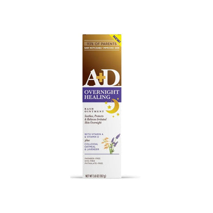 A+D Overnight Healing Rash Ointment 3.6oz