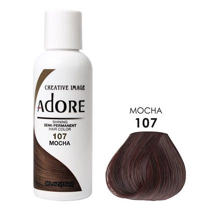 Adore Semi-Permanent Haircolor #107 Mocha 4oz