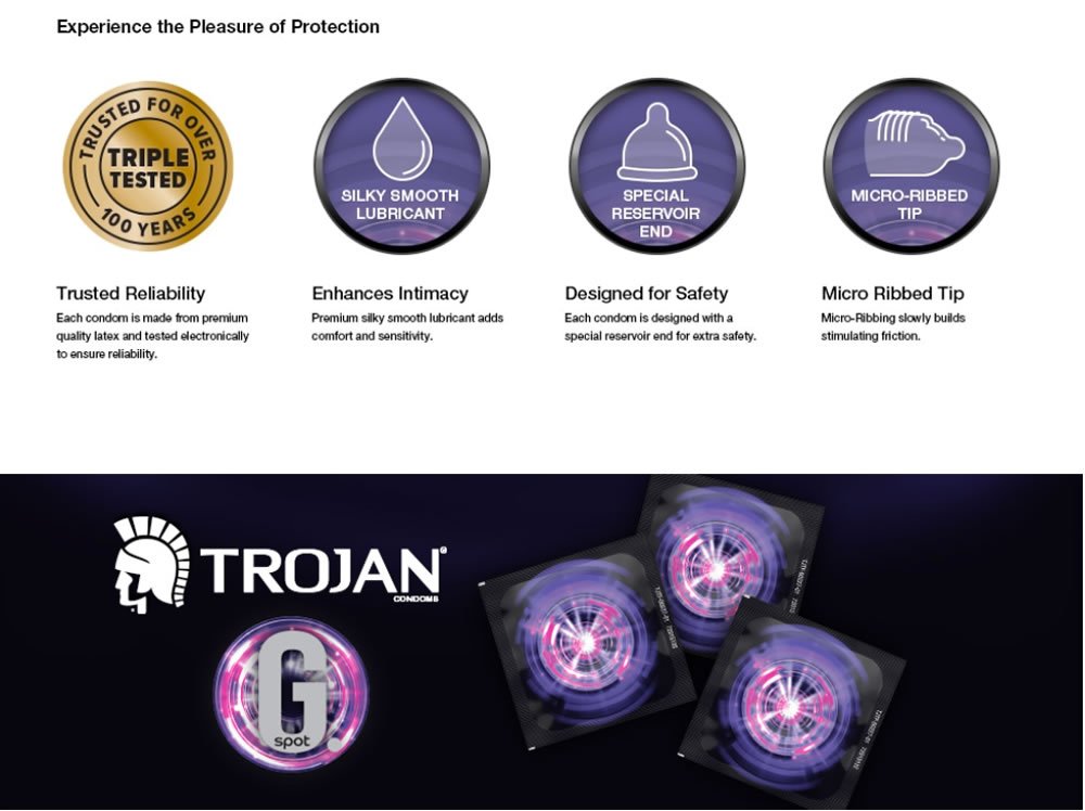 TROJAN G CM 10 LUBRICATED