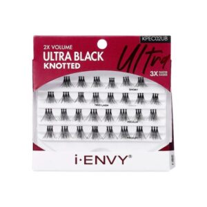 Kiss I Envy Ultra Black Knotted Long Lashes