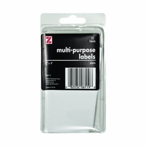 CLi Self-Adhesive All Purpose Labels - 35 count, 2" x 4"