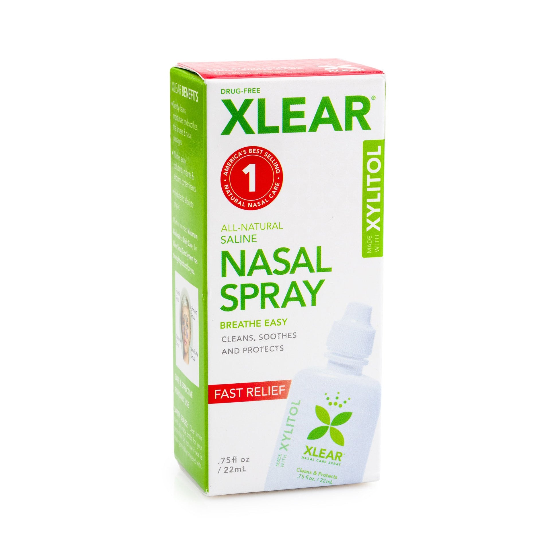 XLEAR NASAL DECONGESTANT 12HR SPY 0.5 OZ
