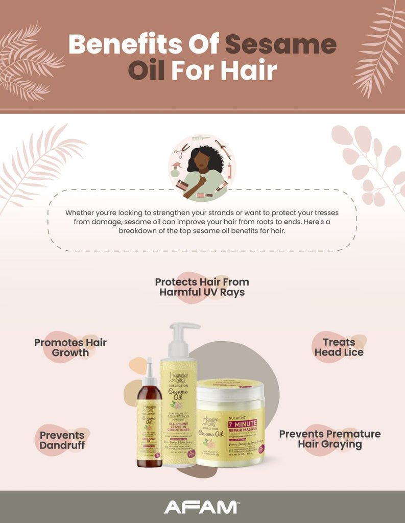 H/SILKY SESAME HAIR OIL      4Z