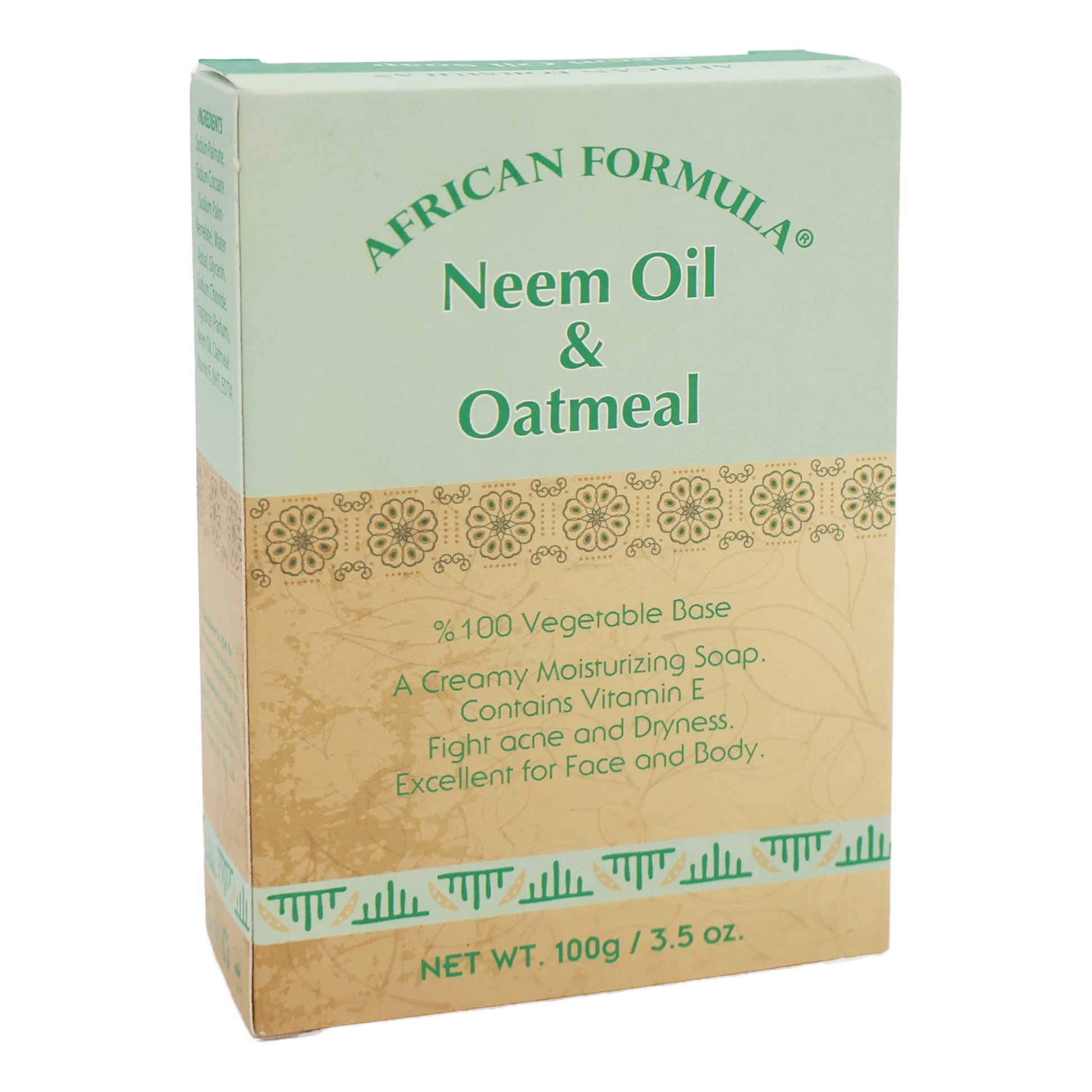 AFRICAN FORM NEEM&OATMEAL  3.5Z