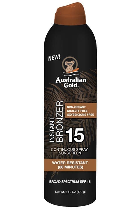 Australian Gold Continuous Spf#15 Spray 6oz With Bronzer