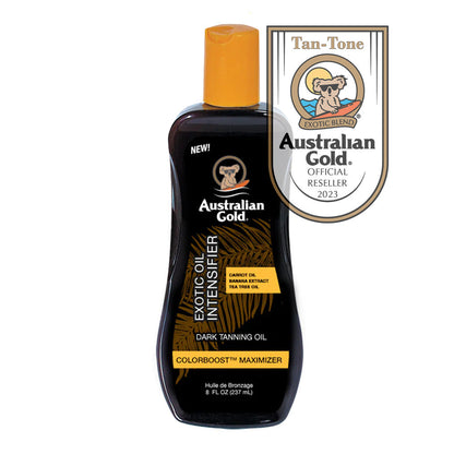 Australian Gold Intensifier Exotic Dark Tanning Oil 8oz