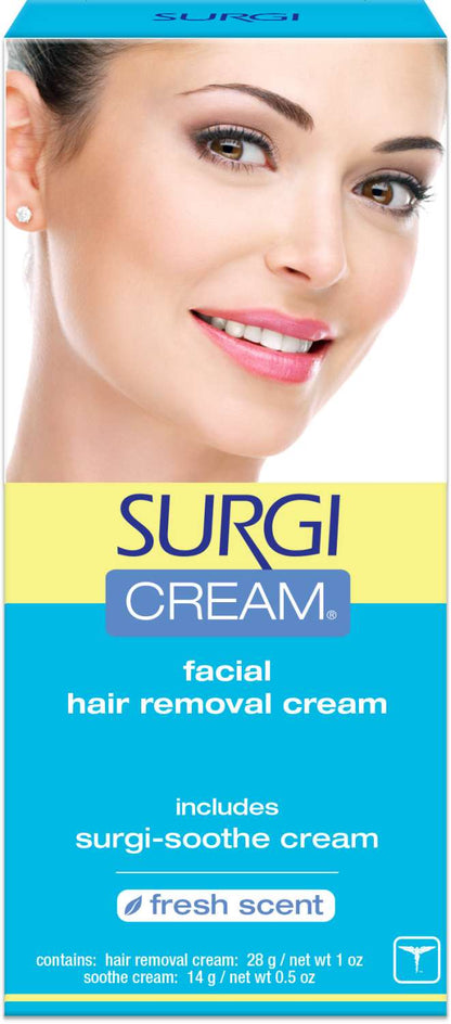 Surgi Cream Hair Remover Face 1oz