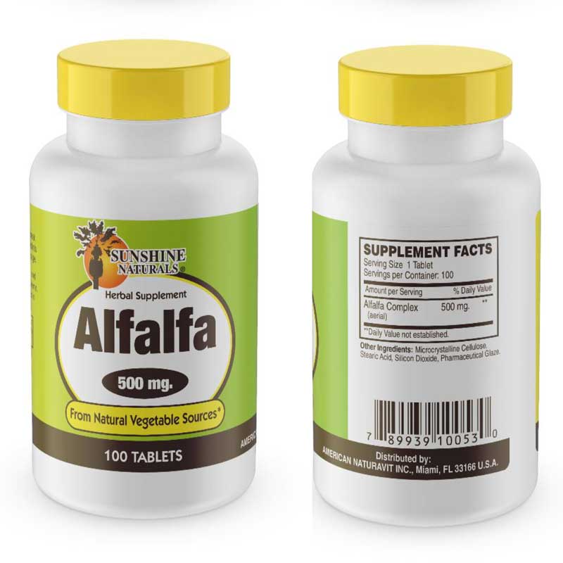 ALFALFA 650MG (10GRAIN) TABLET
