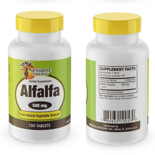 ALFALFA 650MG (10GRAIN) TABLET