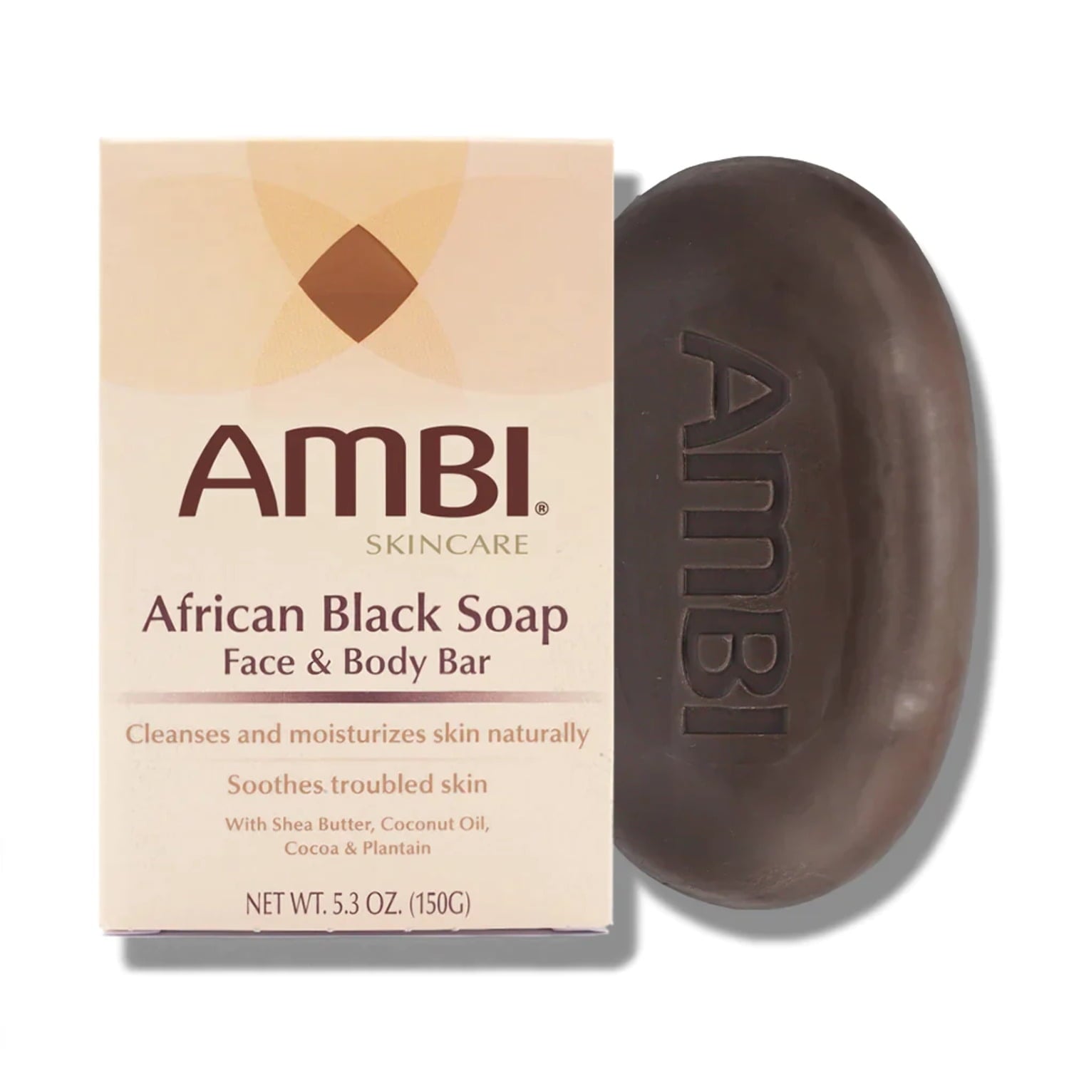 AMBI AFR BLK SOAP FACE/BODY 5.3