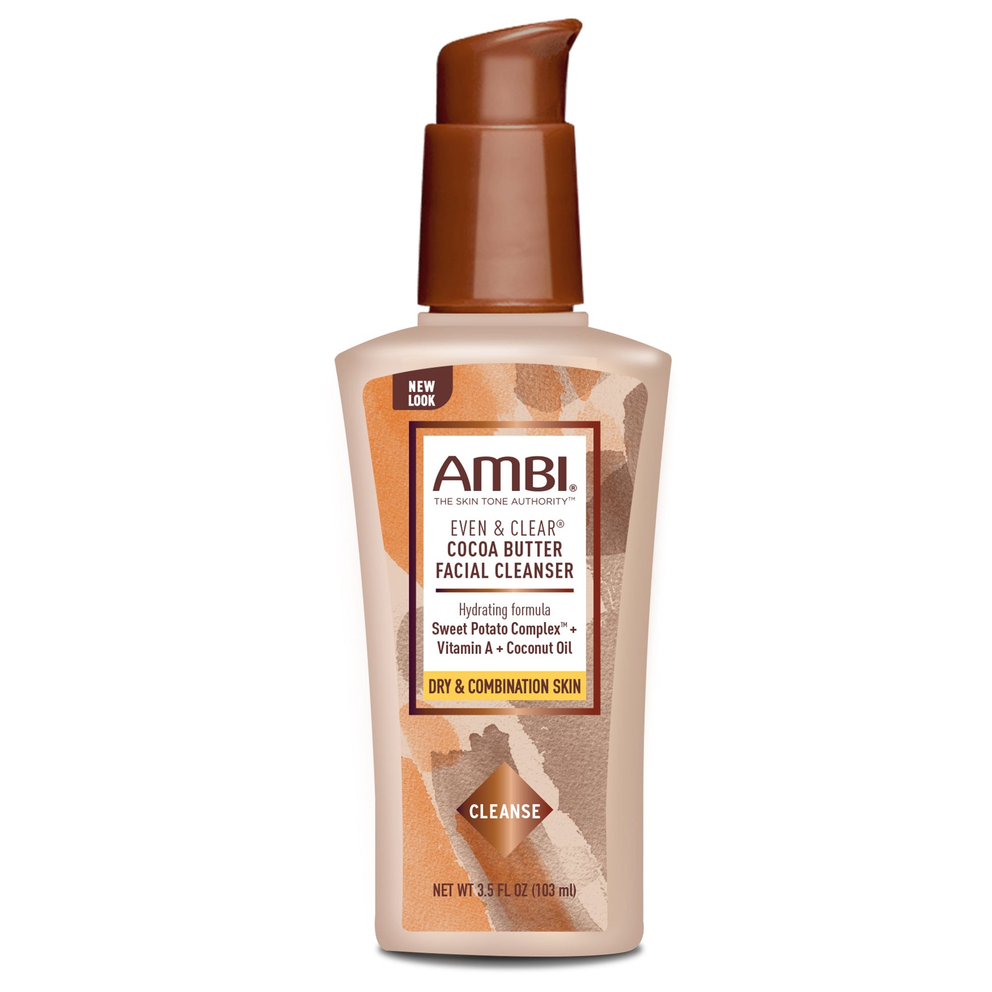 Ambi Even & Clear Facial Cleanser Cocoa Butter 3.5oz