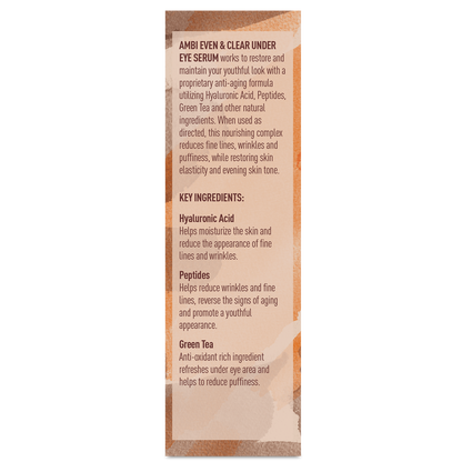 AMBI EVN&CLR UNDER EYE SERUM .5