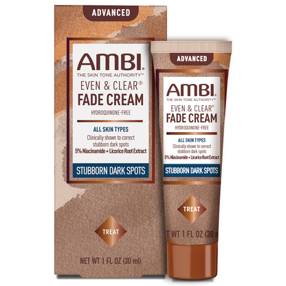 Ambi Even & Clear Fade Cream Advanced All Skin Types 1oz