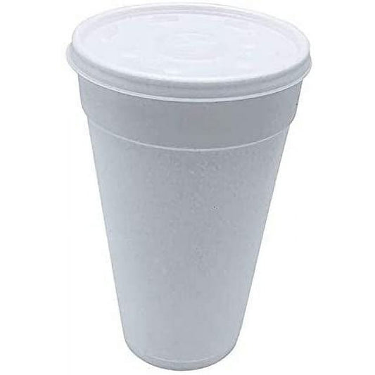 CUPS,16 OZ,HOT WITH LIDS