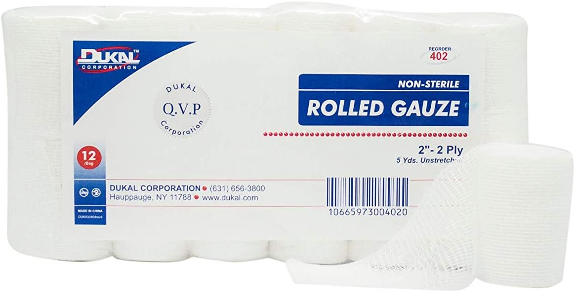 JJ GAUZE ROLL 2 IN X 2.5 YD