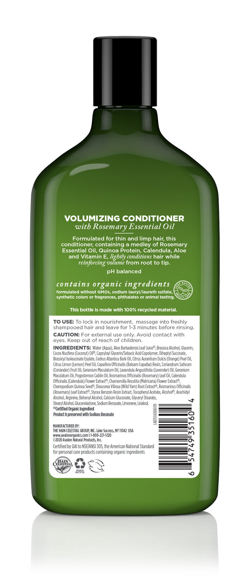 AVALON ORGANICS SHAMP,VOLUMIZING,ROSEMARY
