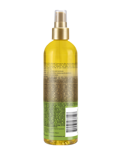 African Pride Olive Miracle Braid Spray Extra Shine 12oz