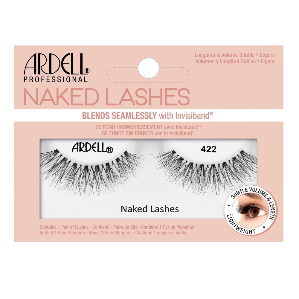 Ardell Naked Lashes - 424 Black, 4 count