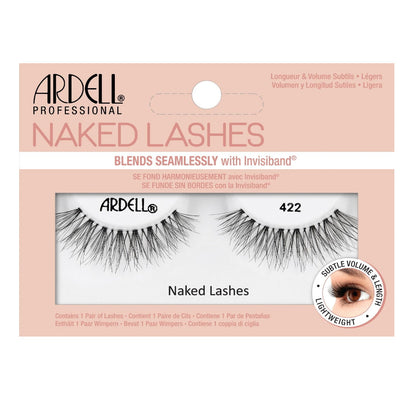 Ardell Naked Lashes - 424 Black, 4 count