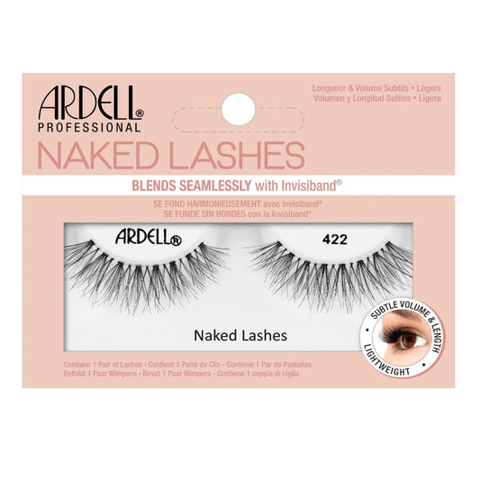 Ardell Naked Lashes - 424 Black, 4 count