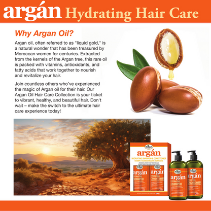 DIFEEL ARGAN HYDRA SHAMPOO 12OZ