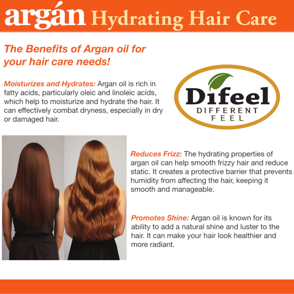 DIFEEL ARGAN HYDRA SHAMPOO 2.5Z