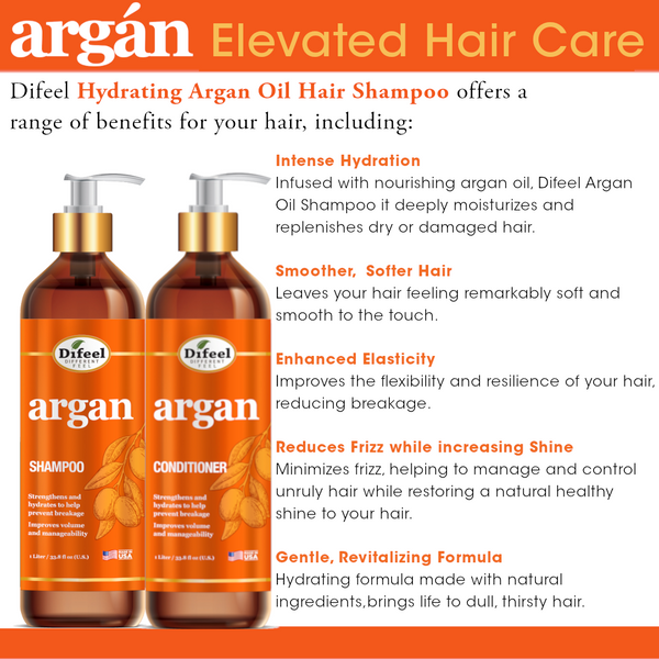 DIFEEL ARGAN HYDRA SHAMPOO 2.5Z