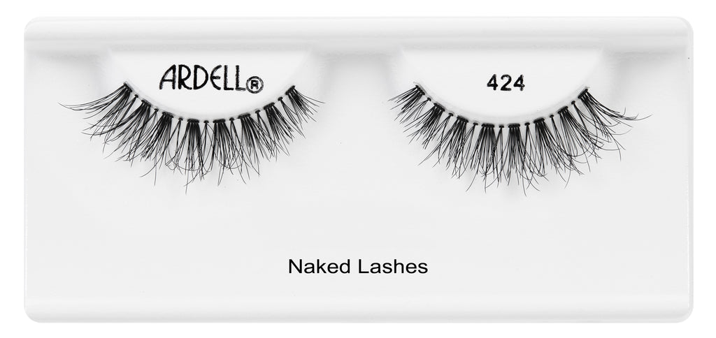 Ardell Naked Lashes - 424 Black, 4 count
