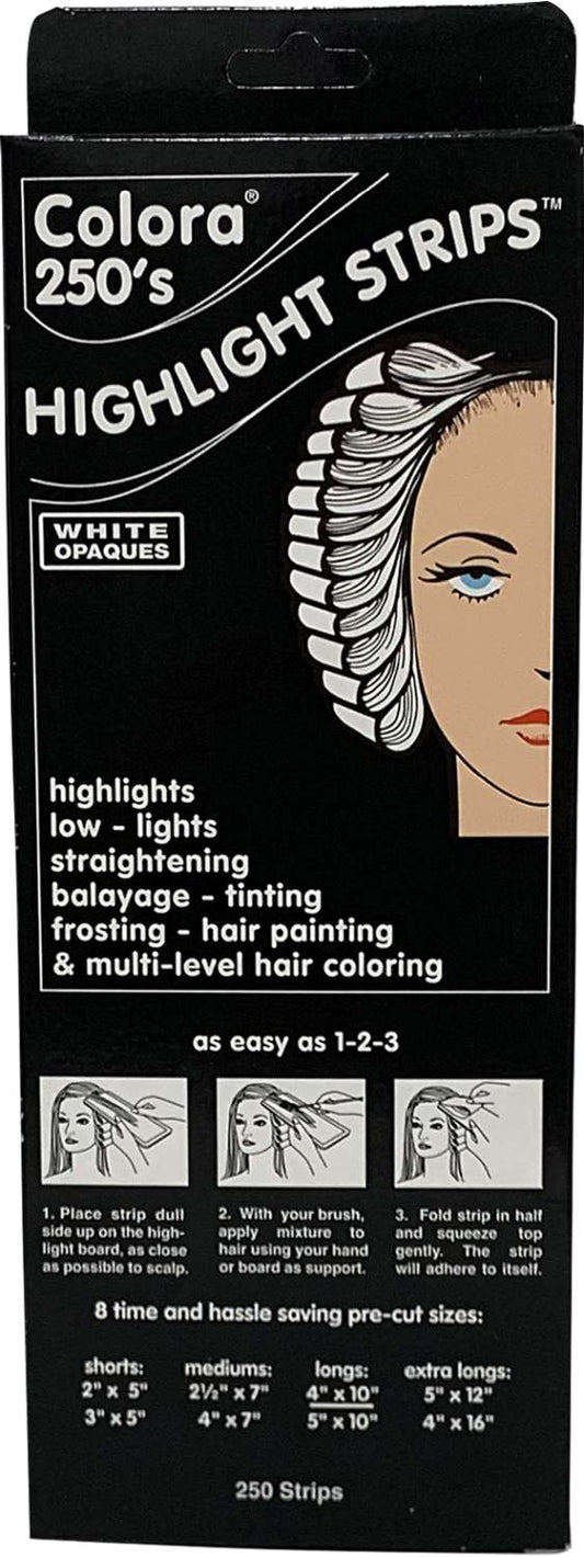 Colora 250 Highlight Strips 4Inch X 16Inch