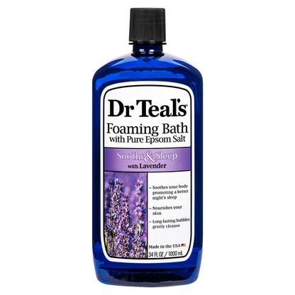 Dr Teals Foaming Bath Soothe & Sleep With Lavender 34oz