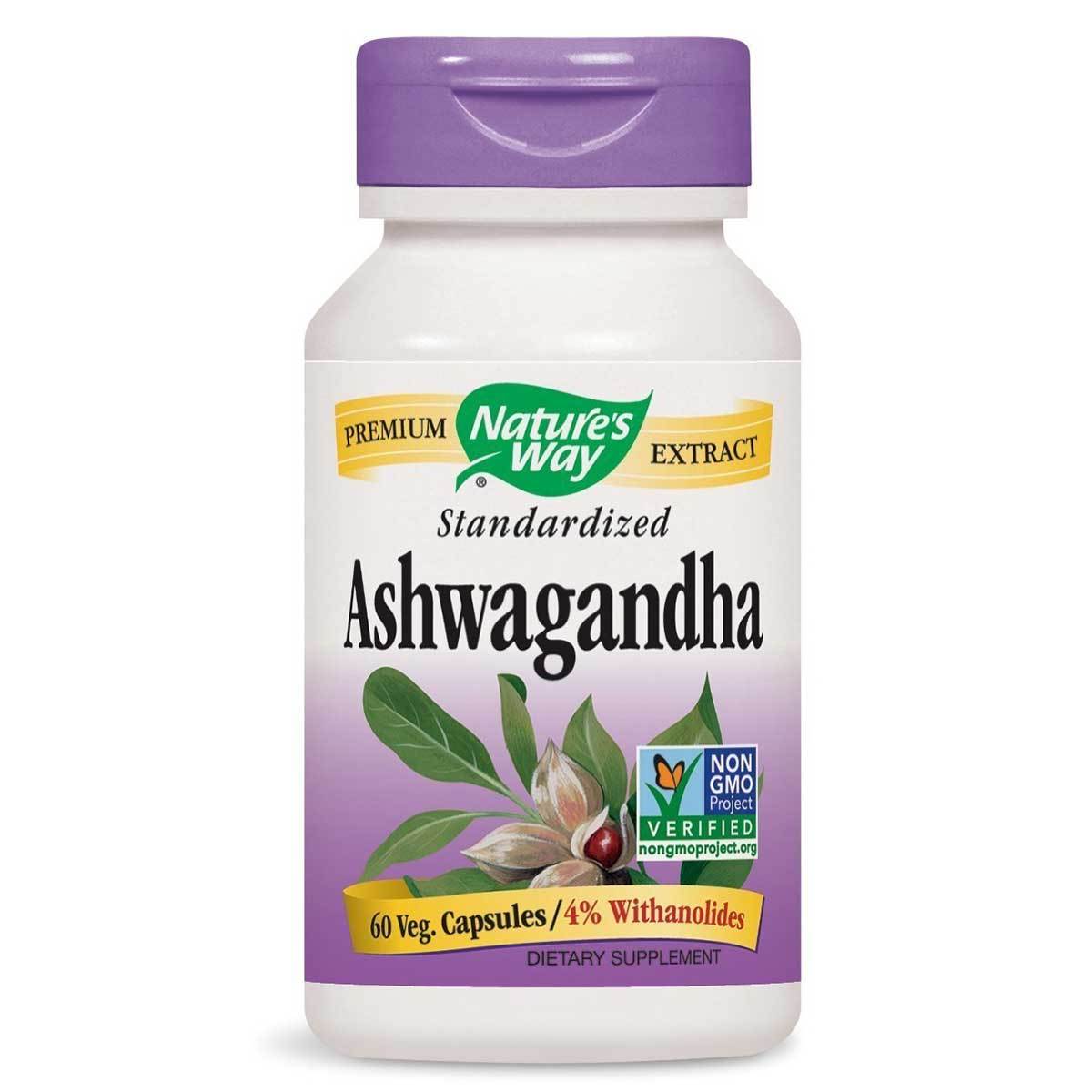 NATURE'S WAY ASHWAGANDHA VEG CAPS