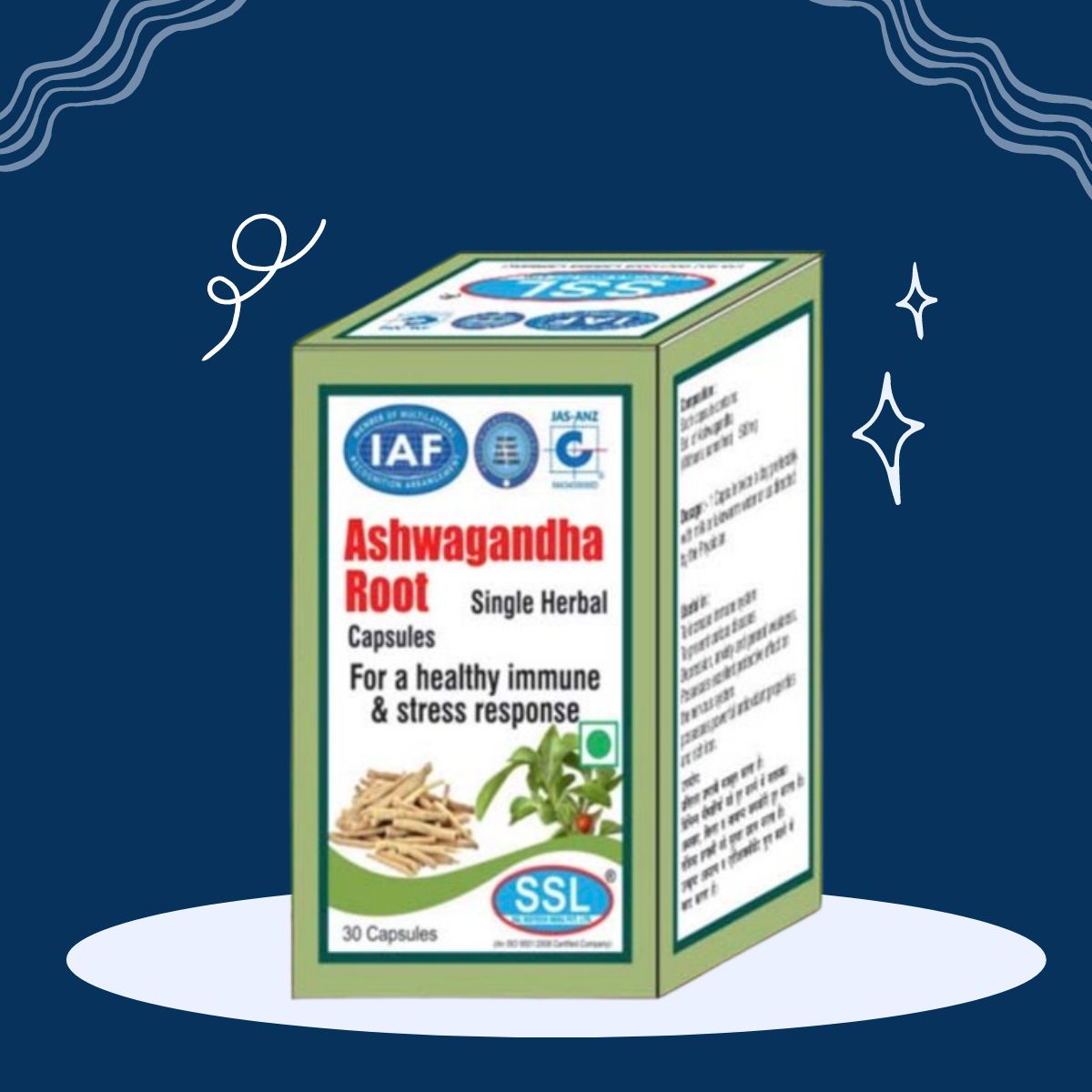 ASHWAGANDHA ROOT CAP 90CT NAT TRU