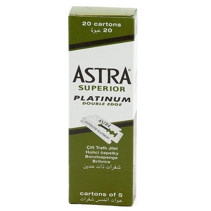 ASTRA DOUBLE EDGE BLADE20pk5ct