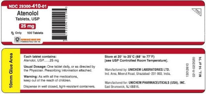 ATENOLOL/CHLORTH TB 50-25MG 100