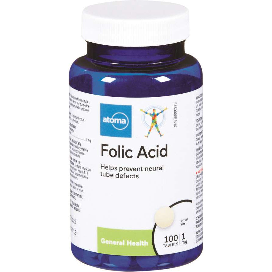 FOLIC ACID TB 1MG 100