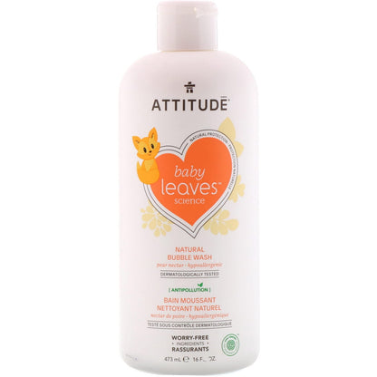 ATTITUDE BABY BUBBLE WASH,NIGHT