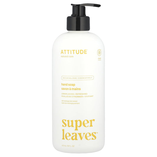 ATTITUDE HAND SOAP,LEMON LEAVES