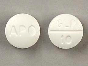 GLIPIZIDE TB 10MG 1000