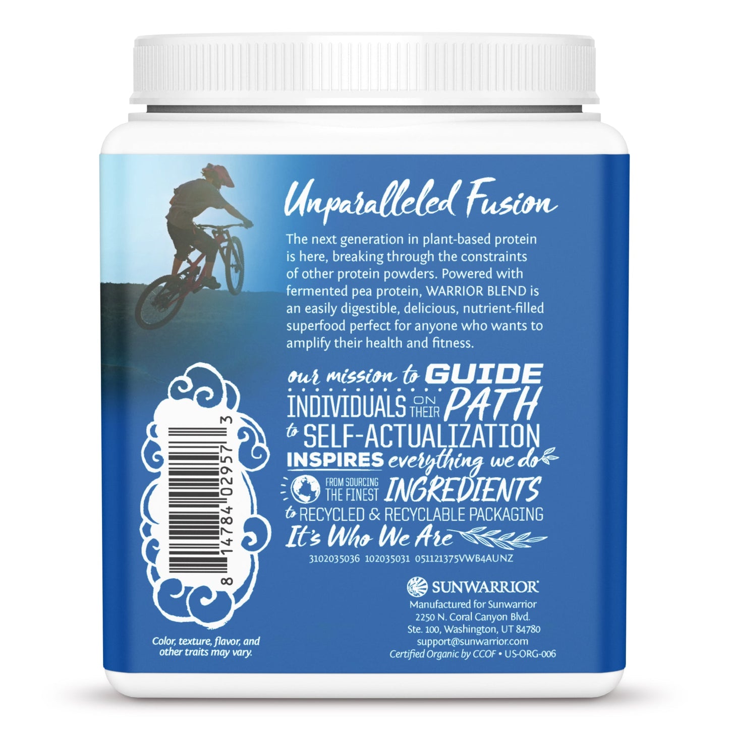 SUNWARRIOR WARRIOR BLEND,OG2,VANILLA