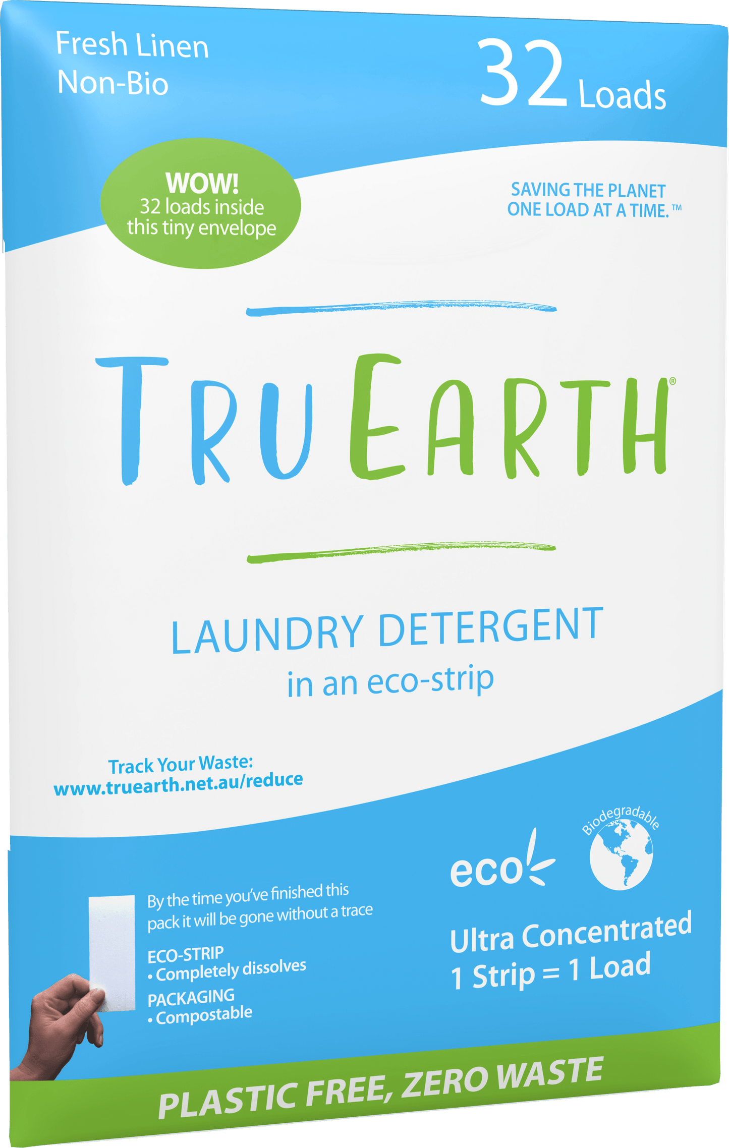TRU EARTH DETERGNT,FRESH LINEN,ECO