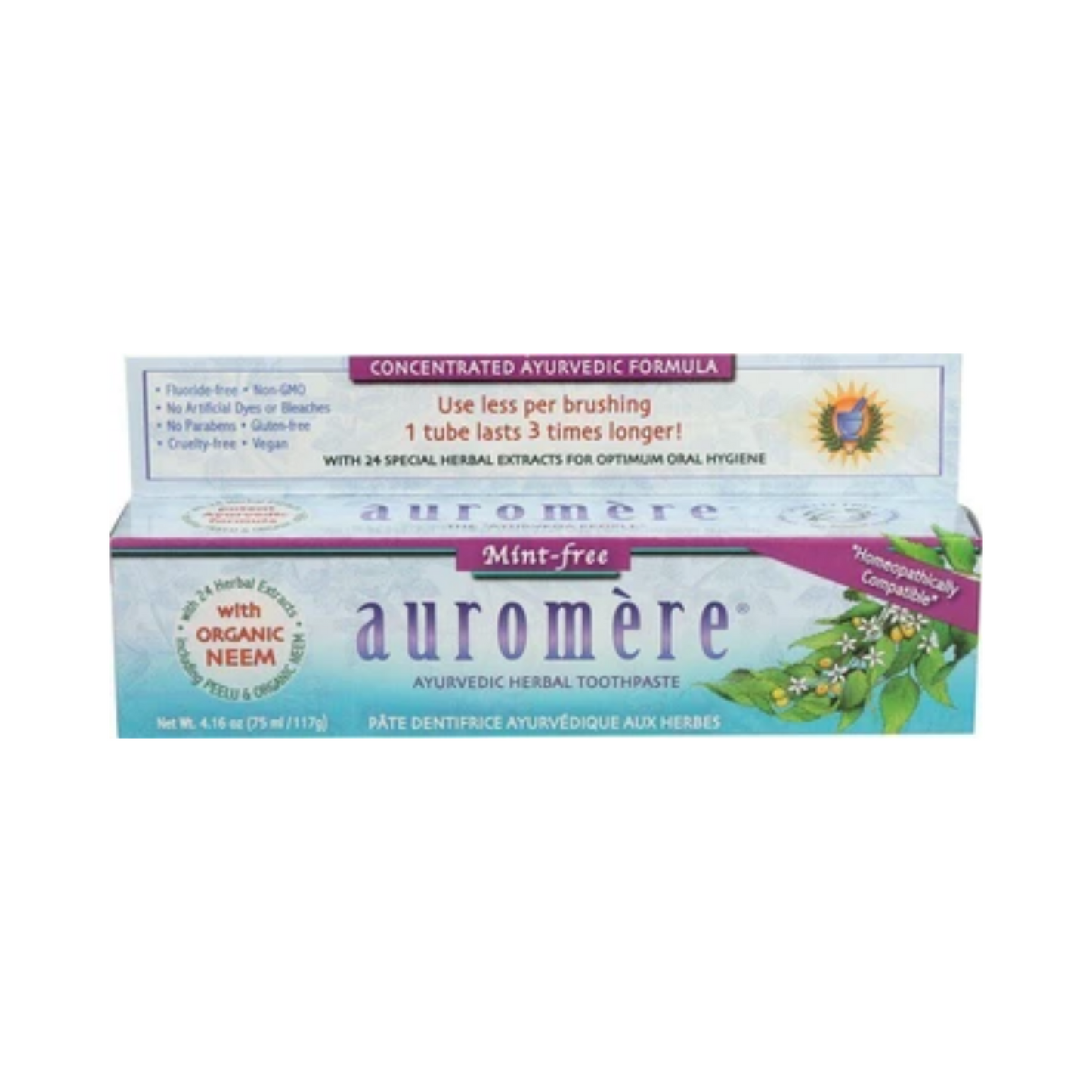 AUROMERE HERBAL TPSTE,FRESH MINT